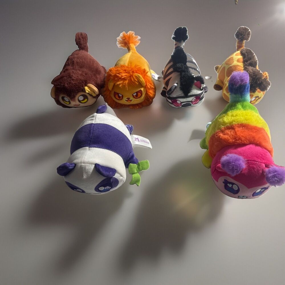 Aphmau MeeMeows Photoed Lot Of 6 Plush